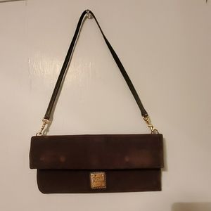 Dooney and bourke foldover clutch